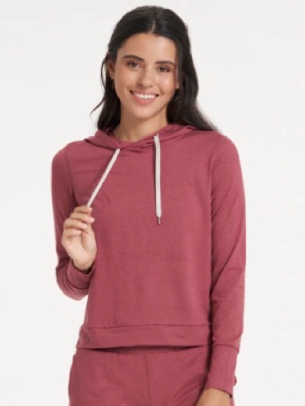 Vuori Essential Halo hoodie -Desert Rose